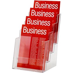 ESSELTE BROCHURE HOLDERS A5 4 TIER FREE STANDING