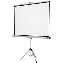 NOBO TRIPOD PROJECTOR SCREEN 16:10 1750 X 1150MM WHITE
