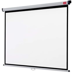 NOBO WALL MOUNTED PROJECTION SCREEN 16:10 2000 X 1350MM WHITE