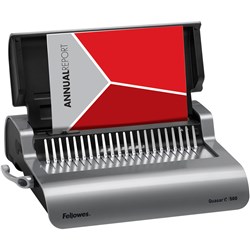 FELLOWES QUASAR-E 500 ELECTRIC A4 BINDING MACHINE GREY