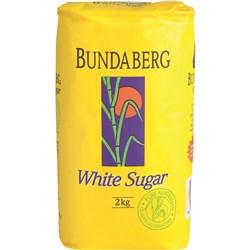 BUNDABERG WHITE SUGAR 2KG PACK