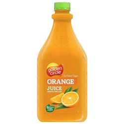 GOLDEN CIRCLE ORANGE JUICE 2 LITRES