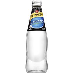 SCHWEPPES LEMONADE 300ML GLASS BOTTLE PACK OF 24
