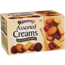 ARNOTT'S ASSORTED CREAM BISCUITS 3KG BULK PACK
