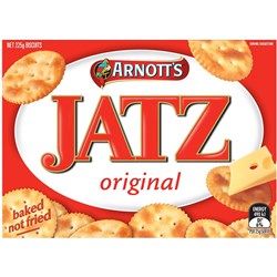 ARNOTT'S JATZ ORIGINAL BISCUITS 225GM