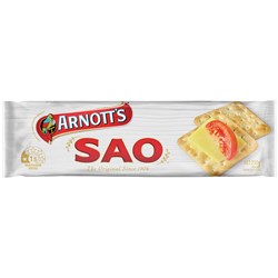 ARNOTT'S SAO ORIGINAL BISCUITS 250GM