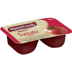 MASTERFOODS TOMATO SAUCE PORTION CONTROL 14G PACK OF 100