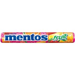 MENTOS LOLLIES FRUIT ROLL 37.5G