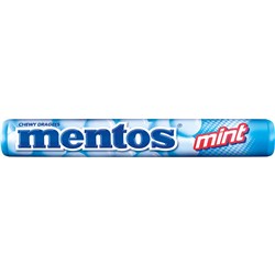 MENTOS LOLLIES MINT ROLL 37.5G