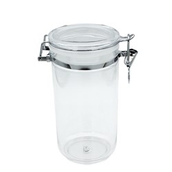 CONNOISSEUR ACRYLIC STORAGE CANISTER ROUND 1.1 LITRES