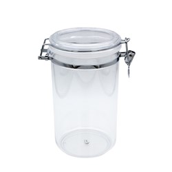 CONNOISSEUR ACRYLIC STORAGE CANISTER ROUND 2.2 LITRES