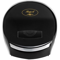 REGAL TOILET ROLL DISPENSER SINGLE BLACK