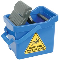 ITALPLAST MOP BUCKET 9 LITRES BLUE