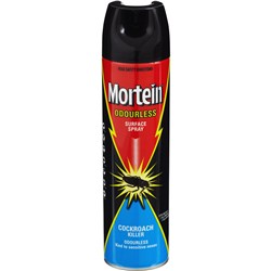 MORTEIN ODOURLESS SURFACE SPRAY COCKROACH KILLER 250GM
