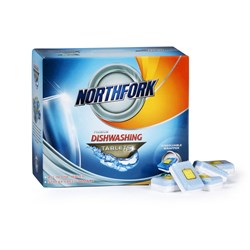 NORTHFORK PREMIUM DISHWASHING TABLETS ALL IN ONE BOX OF 50