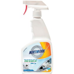 NORTHFORK HOSPITAL GRADE DISINFECTANT SPRAY ON WIPE OFF SURFACE CLEANER SPRAY 750ML