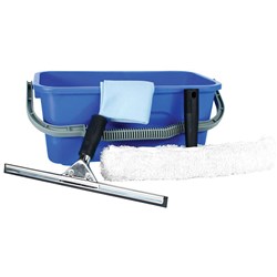 CLEANLINK WINDOW CLEANING KIT BLUE