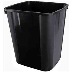 ITALPLAST TIDY BIN 32 LITRES BLACK