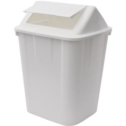 ITALPLAST TIDY BIN 32 LITRES WHITE