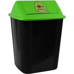 ITALPLAST WASTE SEPARATION BIN 32 LITRES ORGANICS GREEN