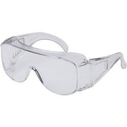 MAXISAFE VISISPEC SAFETY GLASSES CLEAR LENS
