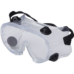 MAXISAFE ECONOMY SAFETY GOGGLES CLEAR LENS