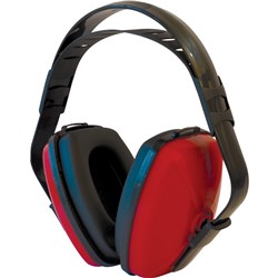 MAXISAFE MAXIMUFF EARMUFFS 29DB ORANGE AND BLACK