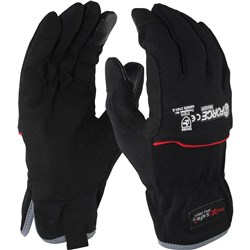 MAXISAFE G-FORCE RIGGER GLOVES SYNTHETIC EXTRA LARGE BLACK