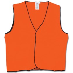 MAXISAFE HI-VIS DAY SAFETY VEST MEDIUM ORANGE