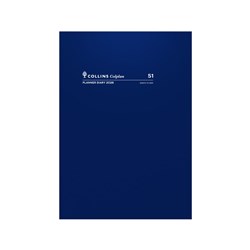 COLLINS COLPLAN PLANNER A4 MONTH TO VIEW NAVY