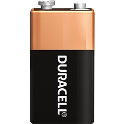 DURACELL COPPERTOP BATTERY 9V