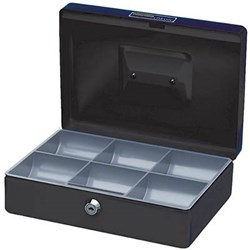 ESSELTE CLASSIC CASH BOX NO.10 250 X 180 X 80MM BLACK