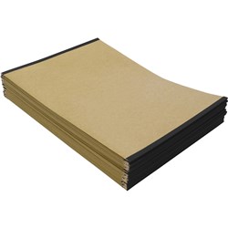 RAINBOW A3 250GSM ART FOLIO BROWN