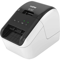 BROTHER QL-800 DESKTOP LABEL PRINTER BLACK AND WHITE