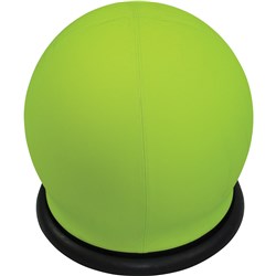 SYLEX SWIZZLE BREAKOUT OTTOMAN BALL SHAPE ACTIVE SEATING GREEN WITH BLACK BASE