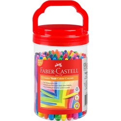 FABER-CASTELL JUNIOR TWIST CRAYONS ASSORTED CLASS PACK OF 72
