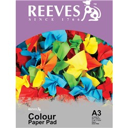 REEVES COLOUR PAD A3 80GSM 30 SHEET 30 SHEETS
