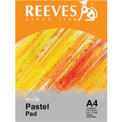 REEVES PASTEL PAD A4 160GSM 15 SHEET