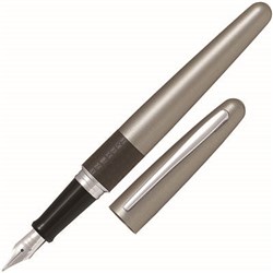 PILOT MR2 FOUNTAIN PEN MEDIUM NIB LIZARD BRONZE BARREL BLACK INK