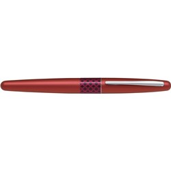 PILOT MR3 FOUNTAIN PEN FINE NIB WAVE METALLIC RED BARREL BLACK INK