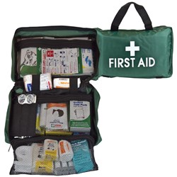 TRAFALGAR FIRST AID KIT REMOTE AREAS SMALL GREEN