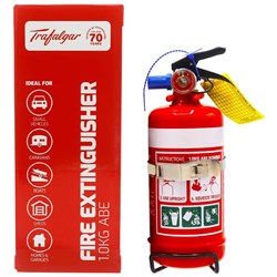 TRAFALGAR ABE FIRE EXTINGUISHER 1.0KG RED