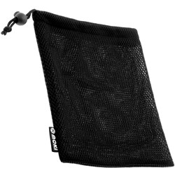 MOKI AIR MESH DRAWSTRING BAG BLACK