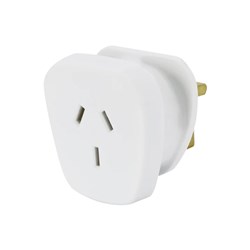MOKI TRAVEL ADAPTER FOR UK WHITE
