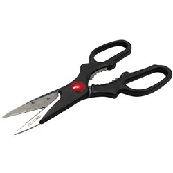 CONNOISSEUR KITCHEN SCISSORS 21CM RED AND BLACK