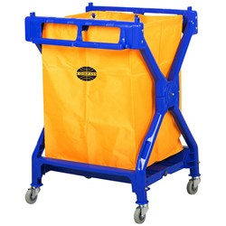 COMPASS SCISSOR CART WITH YELLOW BAG
