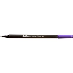 ARTLINE SUPREME FINELINER PEN 0.4MM PURPLE PACK OF 12