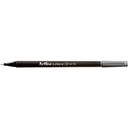 ARTLINE SUPREME FINELINER PEN 0.4MM GREY PACK OF 12