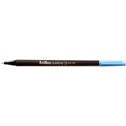 ARTLINE SUPREME FINELINER PEN 0.4MM LIGHT BLUE PACK OF 12