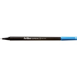 ARTLINE SUPREME FINELINER PEN 0.4MM SKY BLUE PACK OF 12